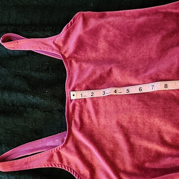 UO Hailey MD Pink Velvet Sleeveless Bodycon Mini Dress - Picture 11 of 13